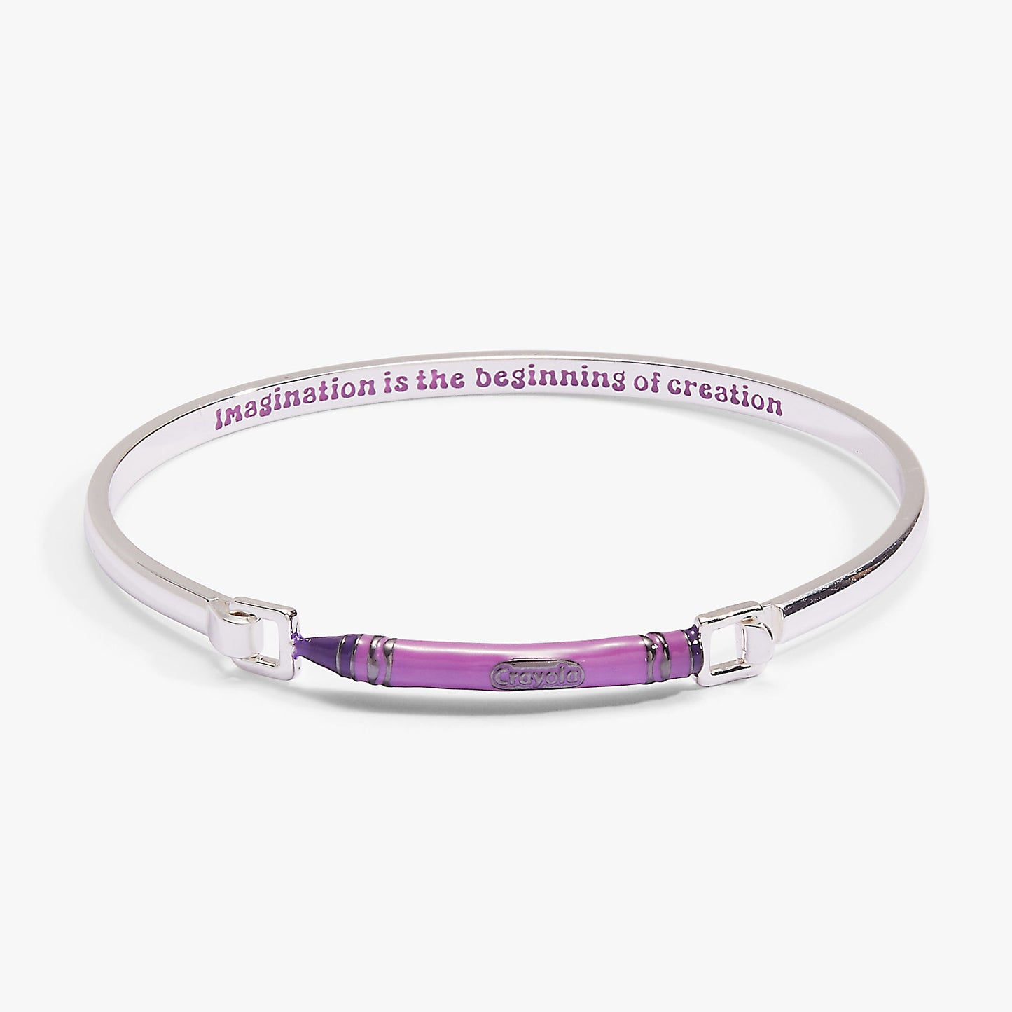 Crayola Royal Purple Crayon Tension Bangle