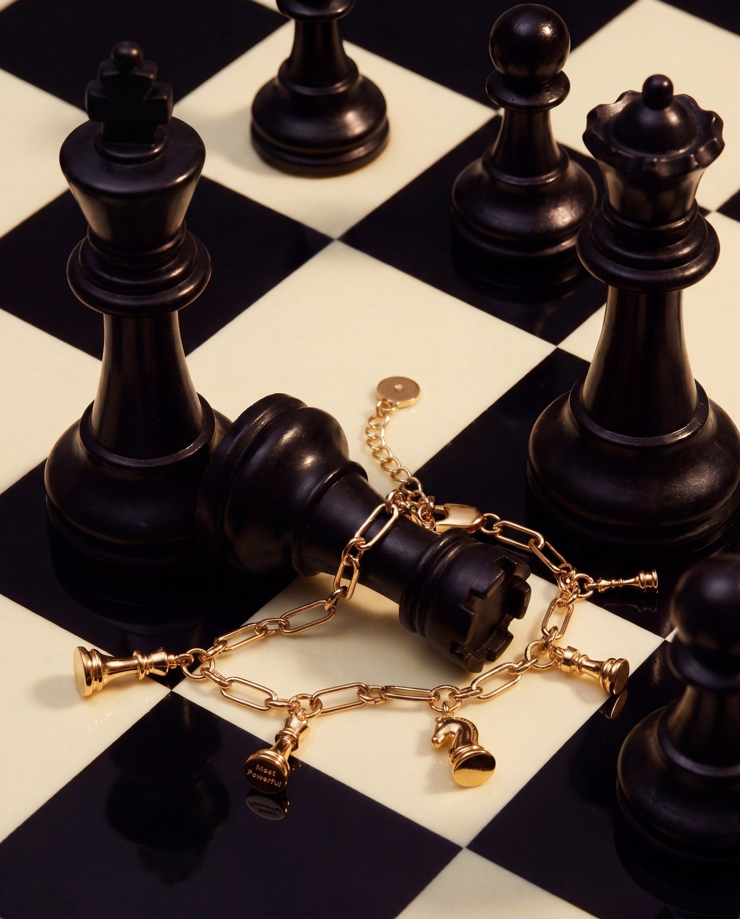 Chess Charm Bracelet