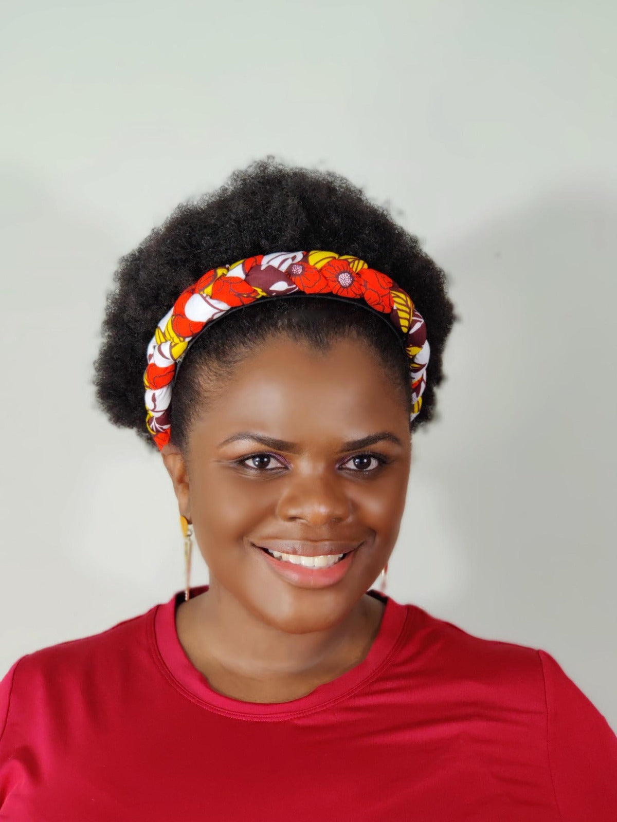Duma MbilIi African Print Padded Headband