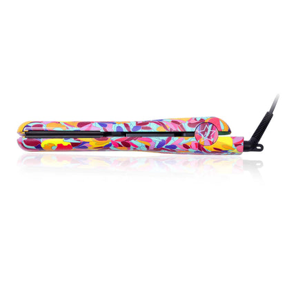 Tropico Studio 1.25" Flat Iron with Waterprint Design