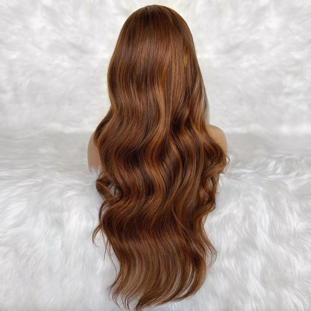 Raw Tempest Glueless 5x5 HD Lace Professionally Colored 100% Human Hair Closure Wig