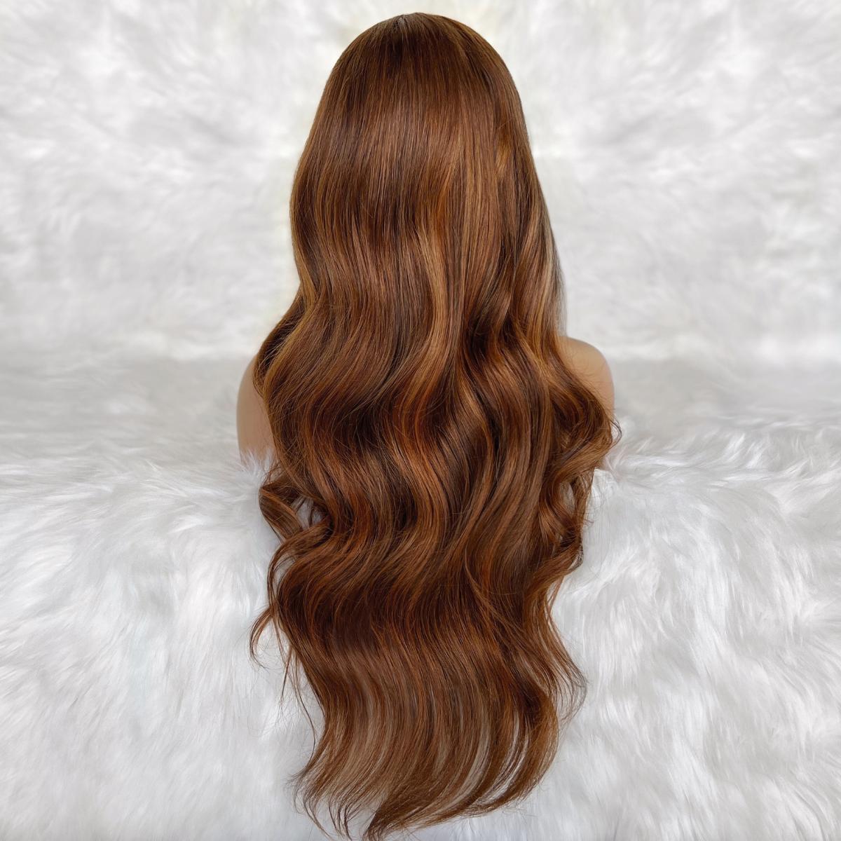 Raw Tempest Glueless 5x5 HD Lace Professionally Colored 100% Human Hair Closure Wig