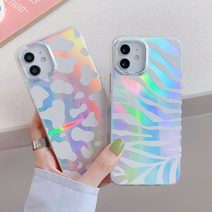 Double-Sided Laminating Laser Zebra and Leopard Print by Cosmic Kollections