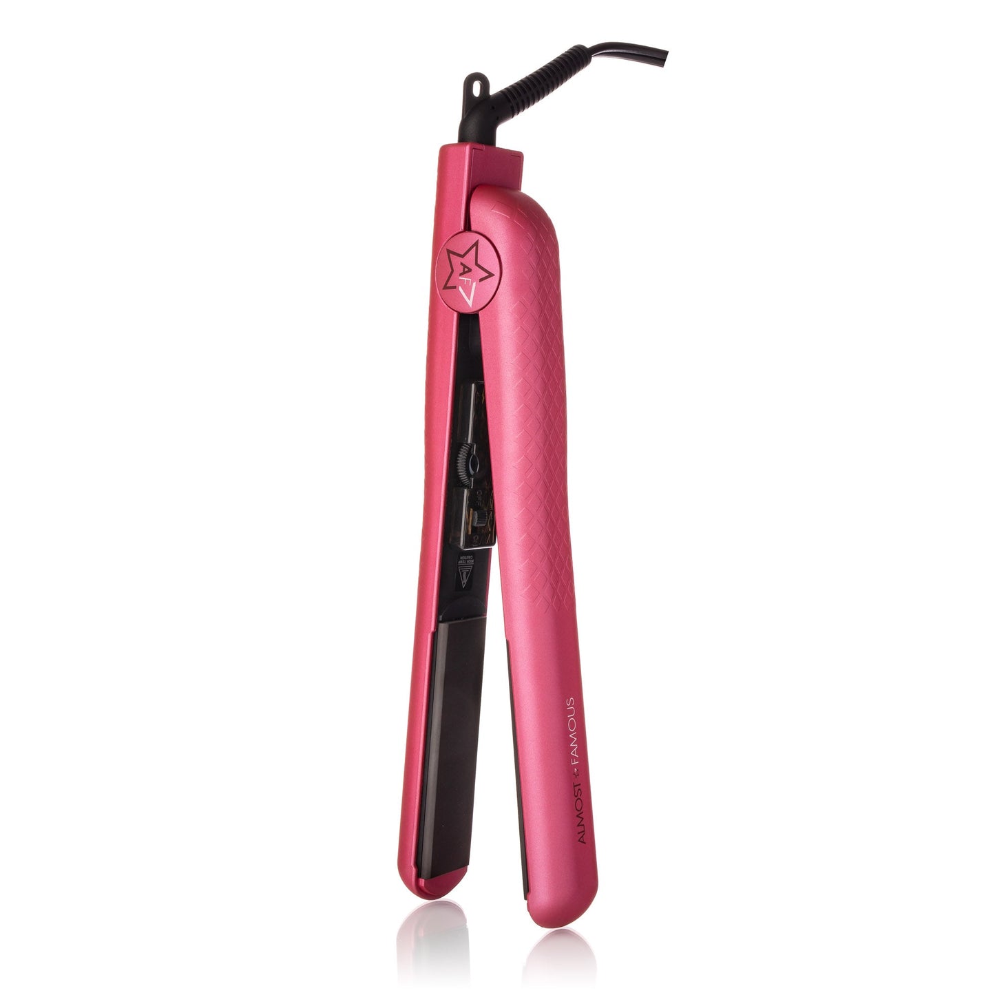 Venice Babe 1.25" Flat Iron with Luxe Gem Infused Plates by Almost Famous Hair
