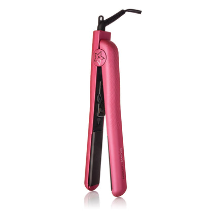 Venice Babe 1.25" Flat Iron with Luxe Gem Infused Plates by Almost Famous Hair