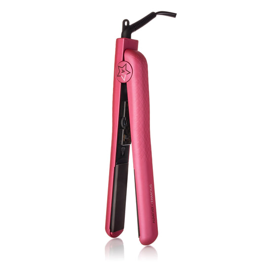 Venice Babe 1.25" Flat Iron with Luxe Gem Infused Plates by Almost Famous Hair
