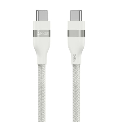 Anker USB-C to USB-C Cable (3 ft / 6 ft, 240W, Upcycled-Braided) by Anker