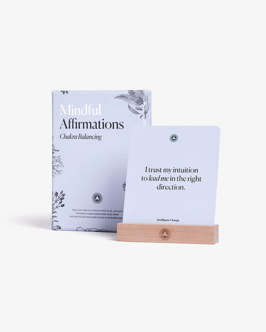 Mindful Affirmations for Chakra Balancing by Intelligent Change