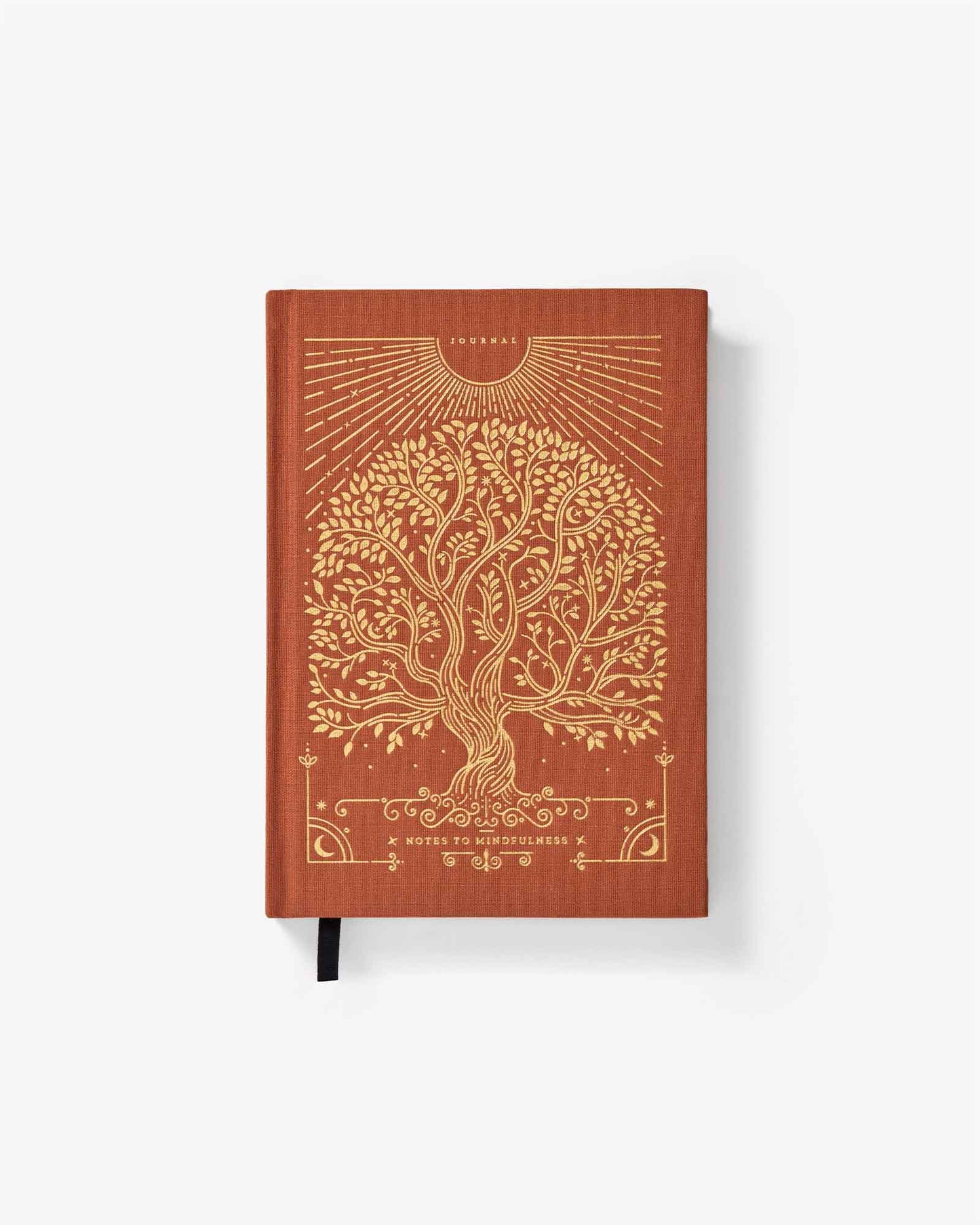 Notes to Mindfulness Journal - Sunset Orange by Intelligent Change