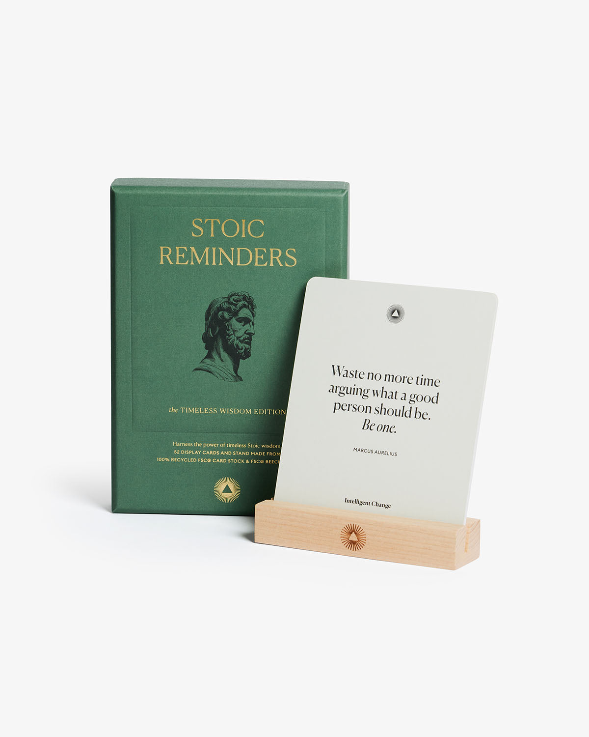 Stoic Reminders Quote Cards by Intelligent Change
