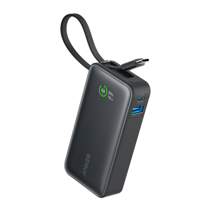 Anker Nano Power Bank (30W, Built-In USB-C Cable) by Anker