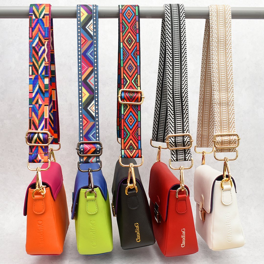 Tiny Chain-Strap Leather Handbag