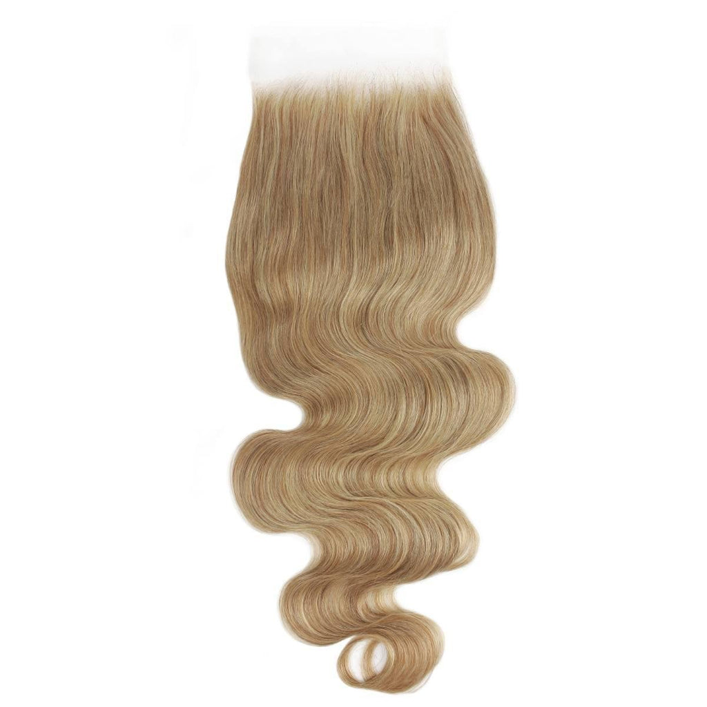 Honey Blonde Body Wave 5x5 HD Lace Human Hair Closure