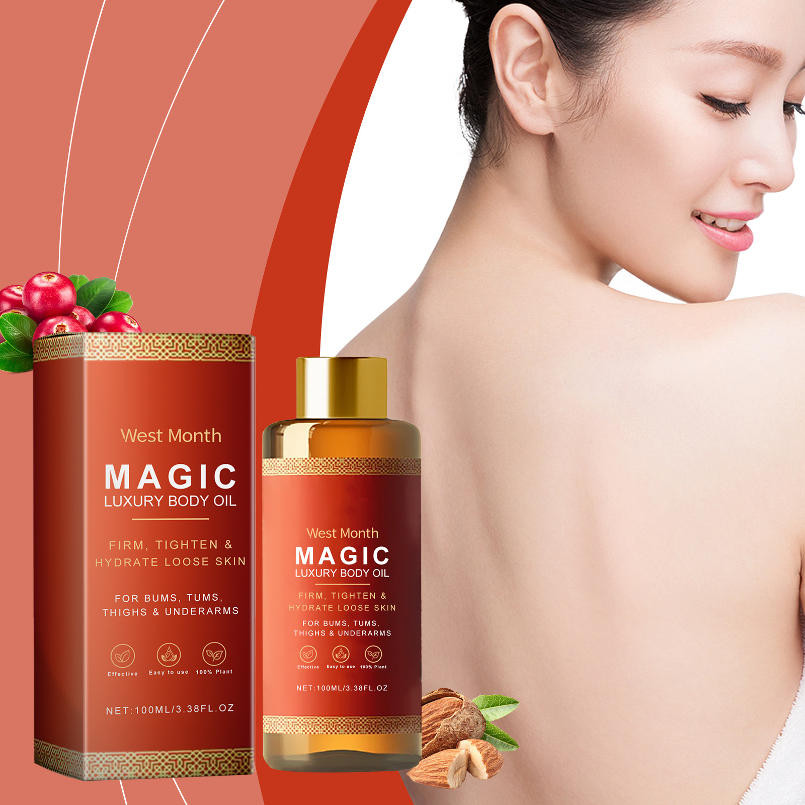 Soothing Body oil by Cosmic Kollections