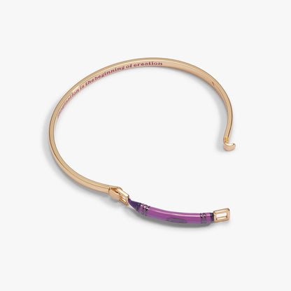Crayola Royal Purple Crayon Tension Bangle