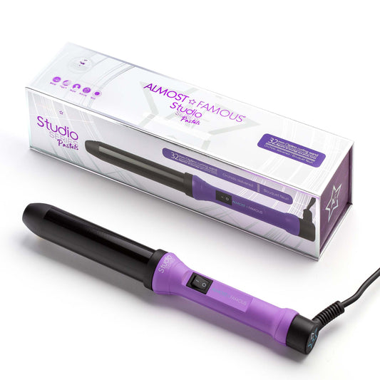 Studio Series 32mm Curling Wand with Gem Infused Barrel by Almost Famous Hair