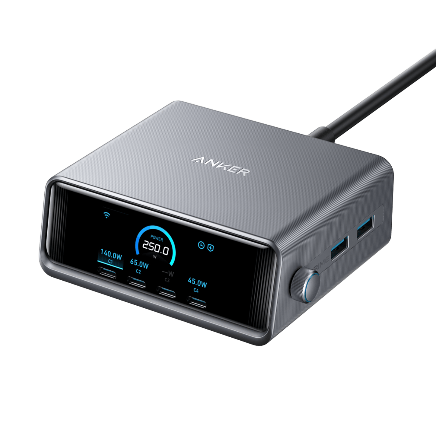 Anker Prime Charger (250W, 6 Ports, GaNPrime) by Anker