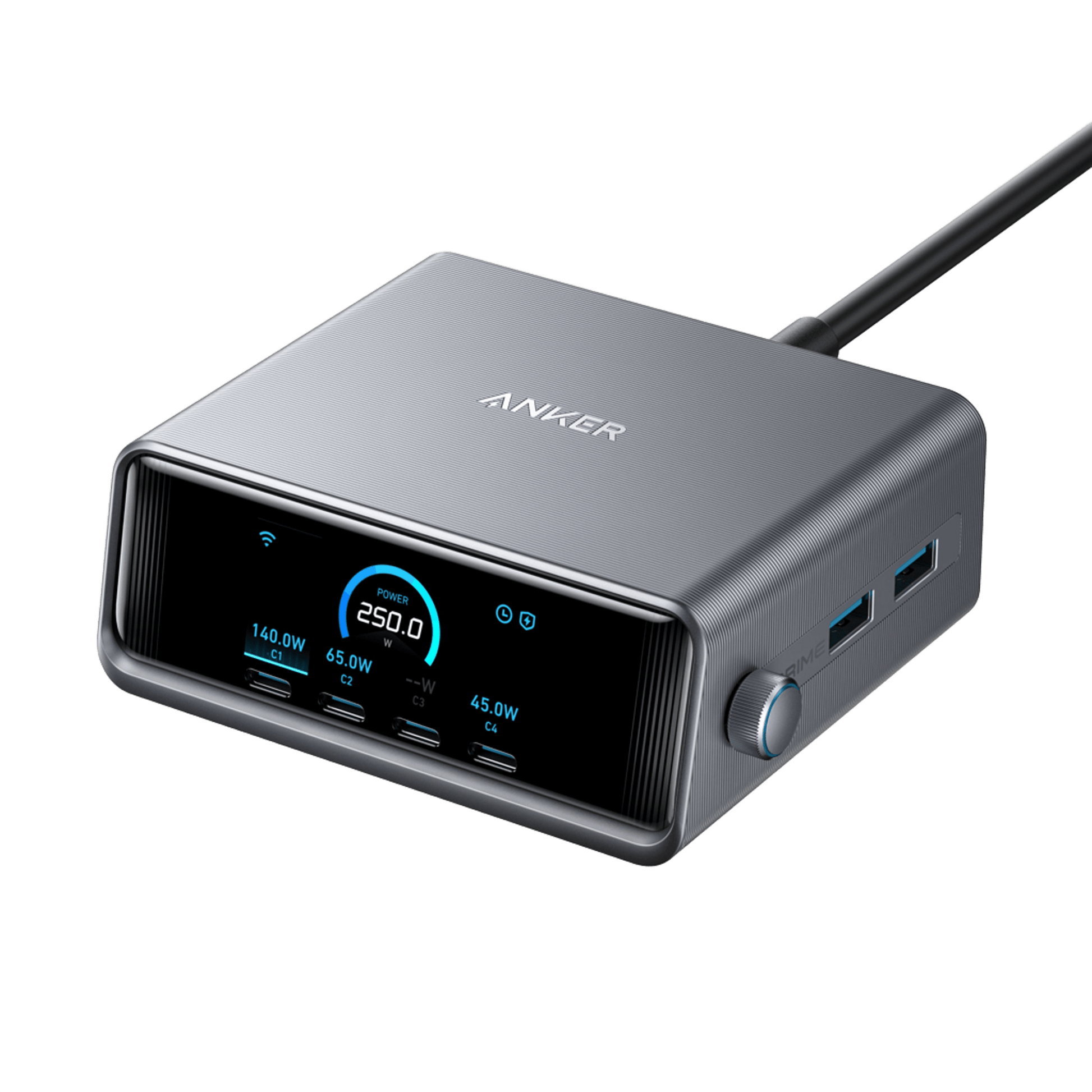 Anker Prime Charger (250W, 6 Ports, GaNPrime) by Anker