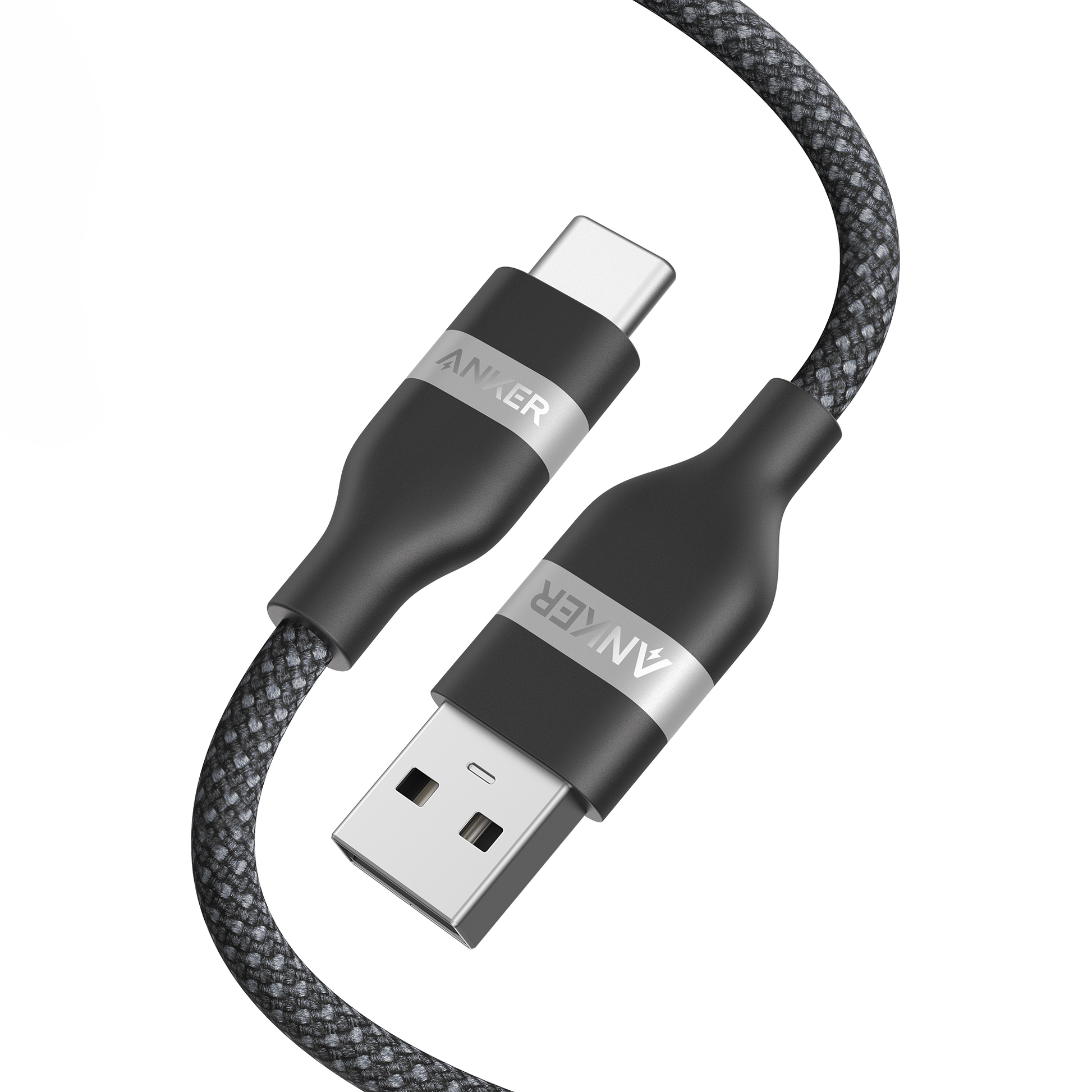 Anker USB-A to USB-C Cable (3 ft / 6 ft, Upcycled-Braided) by Anker