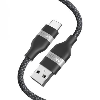 Anker USB-A to USB-C Cable (3 ft / 6 ft, Upcycled-Braided) by Anker