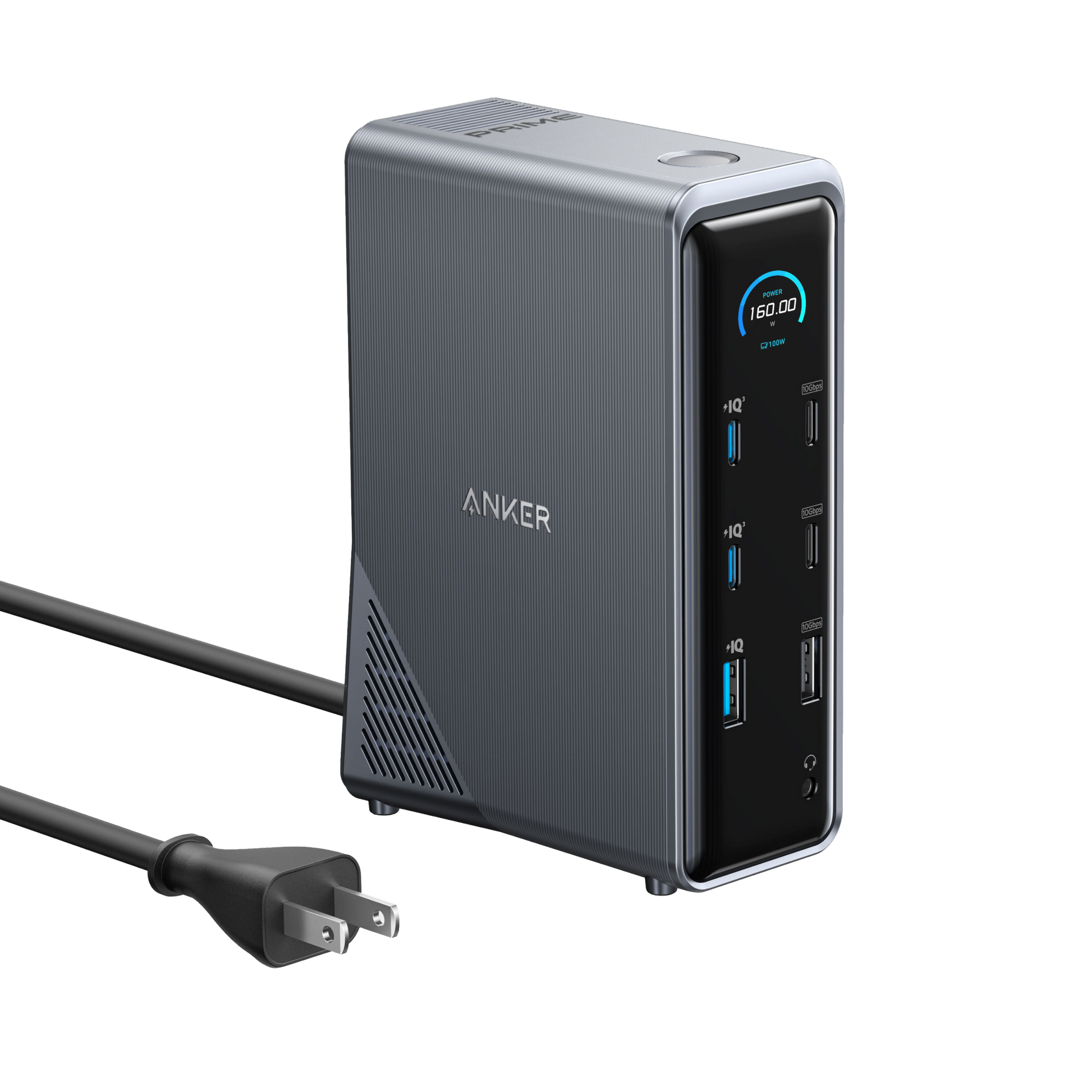 Anker Prime Charging Docking Station (14-in-1, Dual Display, 160W) by Anker