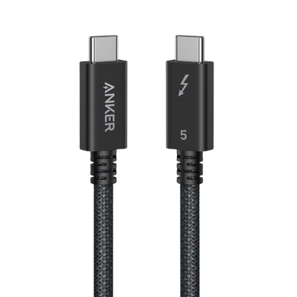 Anker Prime Thunderbolt 5 Cable (3.3 ft / 1.7 ft, 80 Gbps, 240W) by Anker