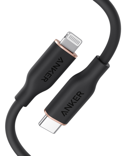 Anker <b>641</b> USB-C to Lightning Cable (Flow, Silicone) by Anker
