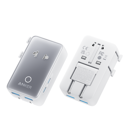 Anker Nano Travel Adapter (5-in-1, 20W, 1-Pack) by Anker