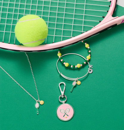 Barbie™ Tennis Beaded Charm Bangle