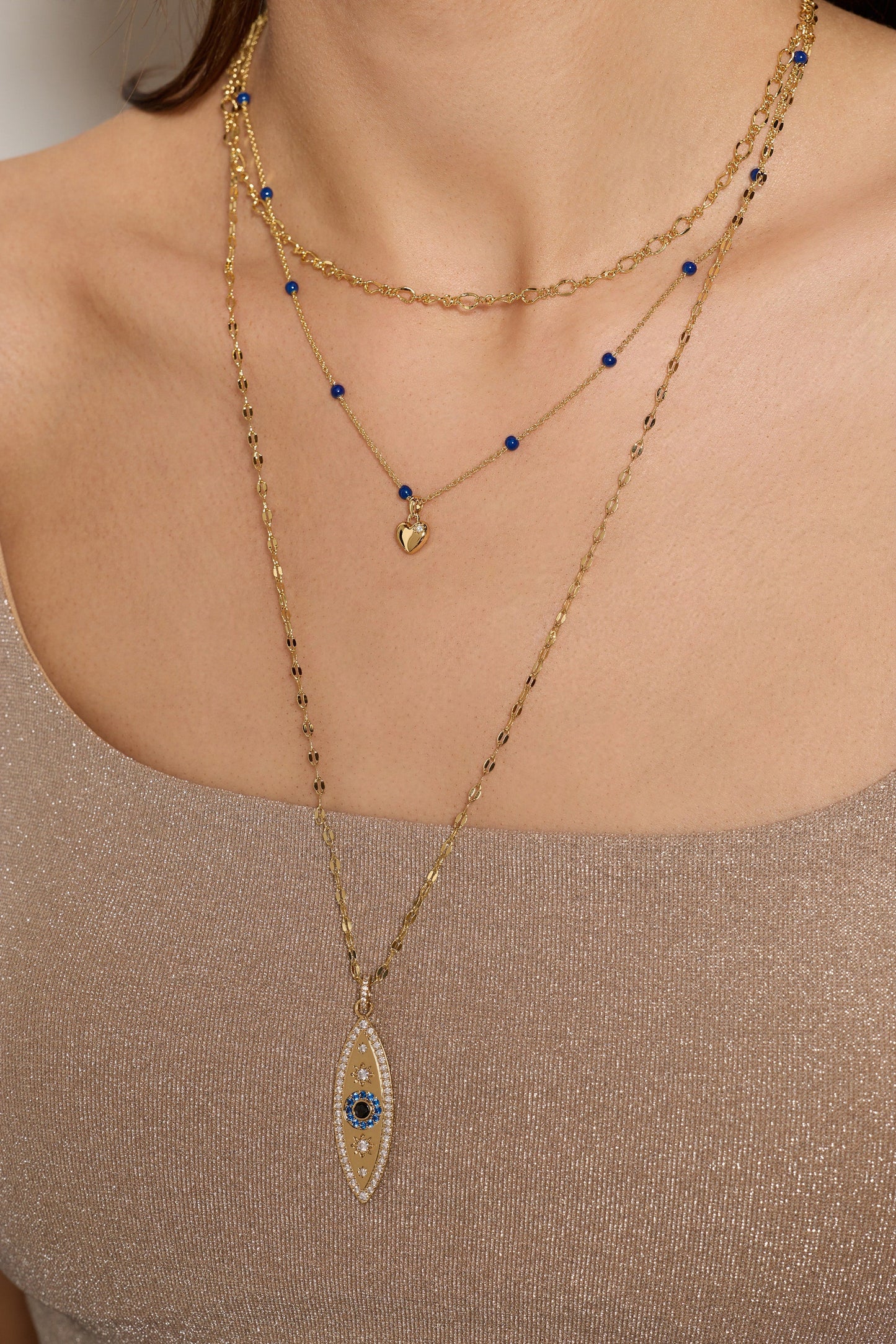 Festival Stranded™ Evil Eye Necklace