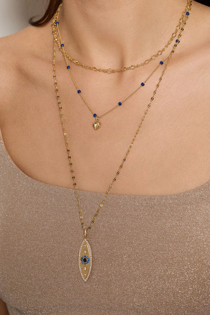 Festival Stranded™ Evil Eye Necklace