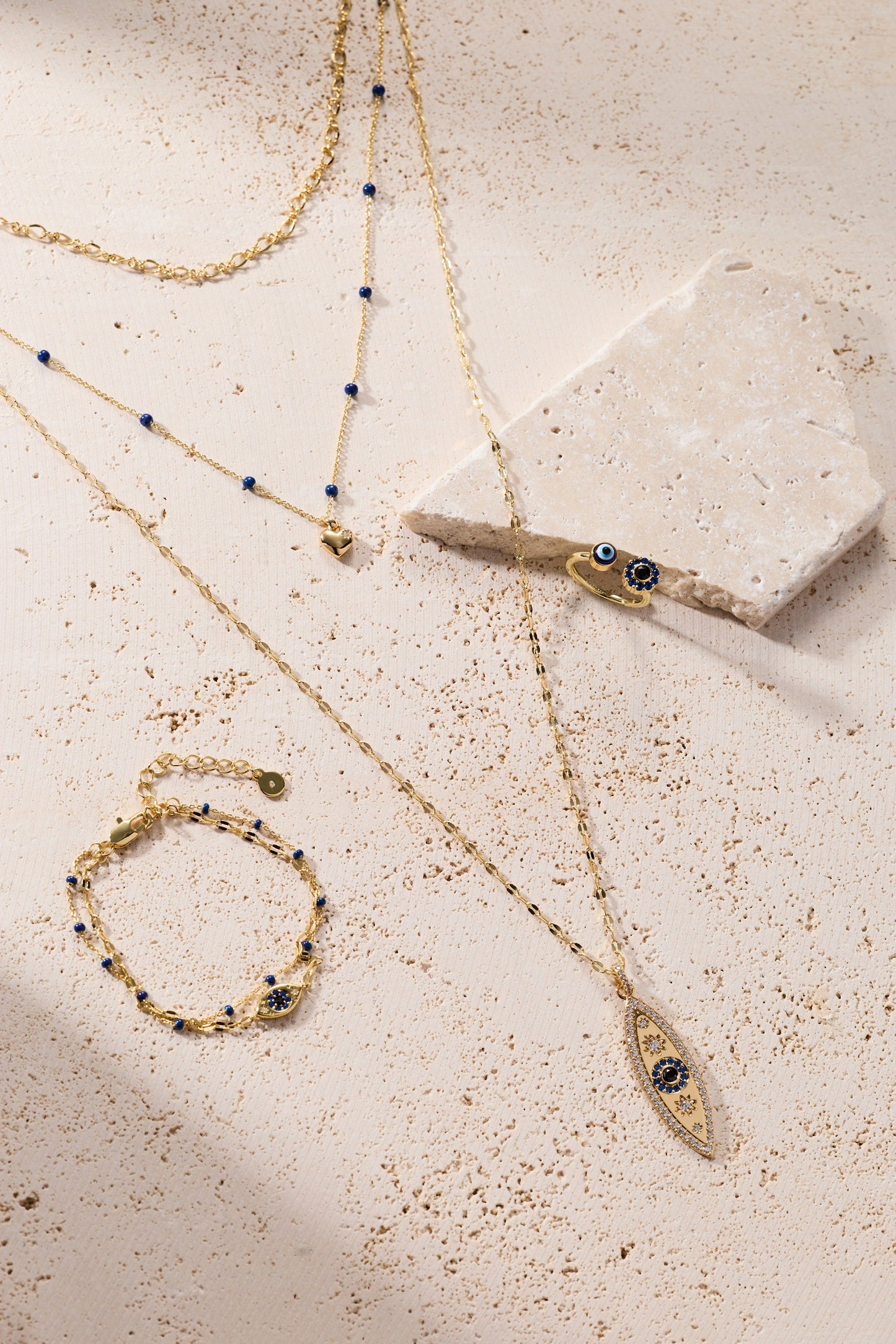 Festival Stranded™ Evil Eye Necklace