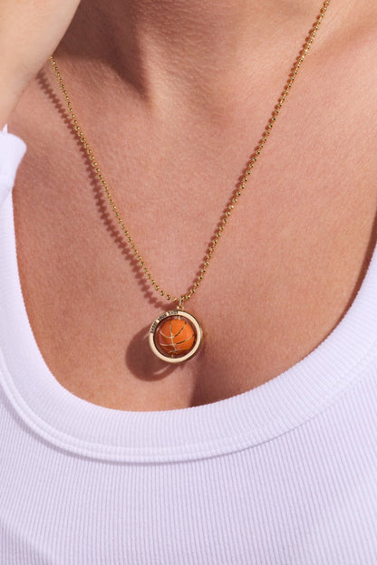 Basketball Spinner Pendant
