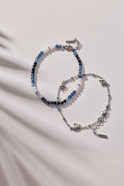 Elephant Inline Charm Anklet