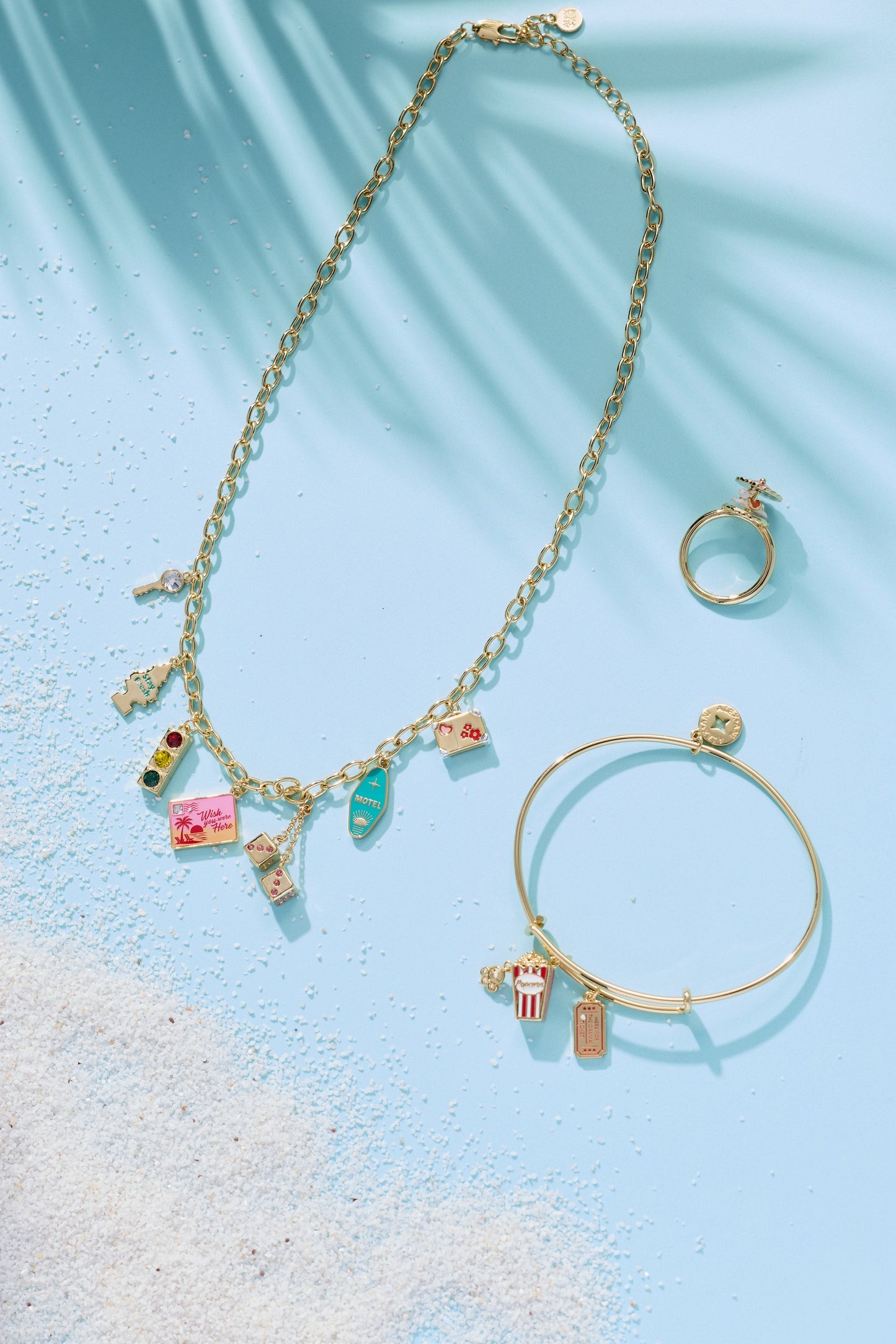 Road Trip Multi-Charm Necklace