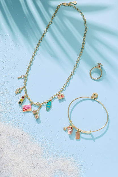 Road Trip Multi-Charm Necklace