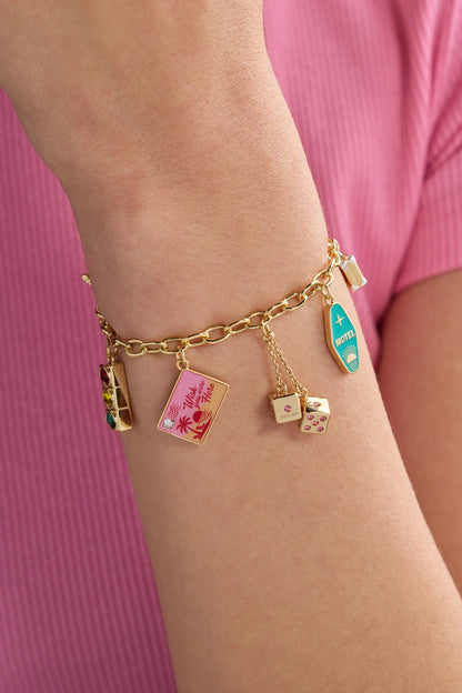 Road Trip Multi-Charm Bracelet