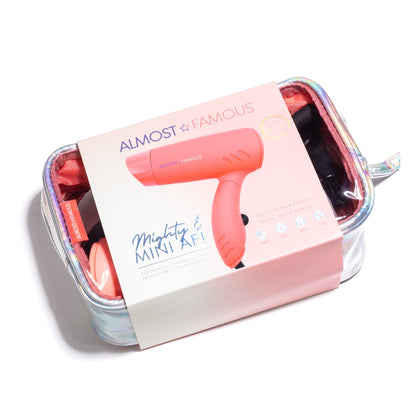"Blown Voyage" 2-Piece Set - Orange/White Dryer and Selfie Light by Almost Famous Hair