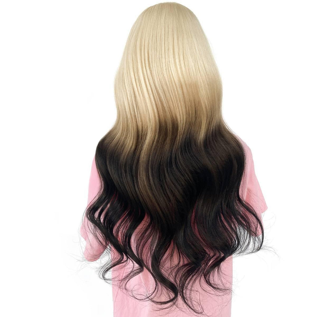 Raw Aurora Glueless 5x5 HD Lace Professionally Colored 100% Human Hair Closure Wig