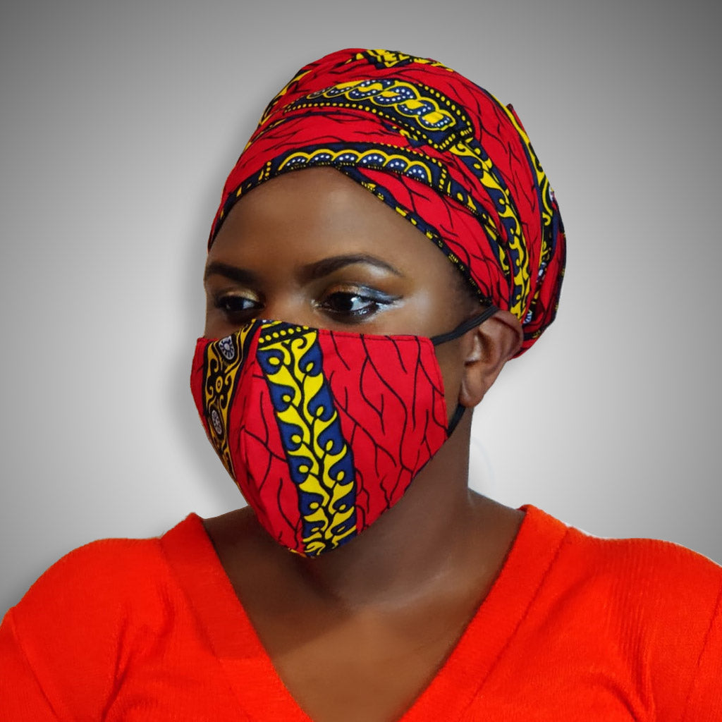 Duma Mbili African Print  Headwraps