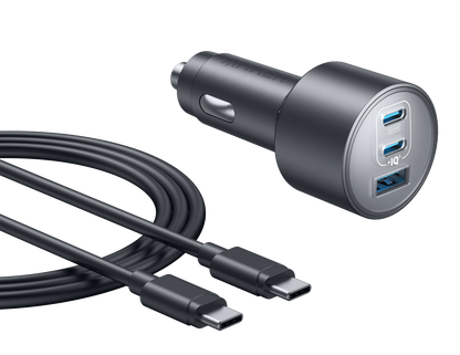 Anker Nano Car Charger (167.5W, 3 Ports) by Anker