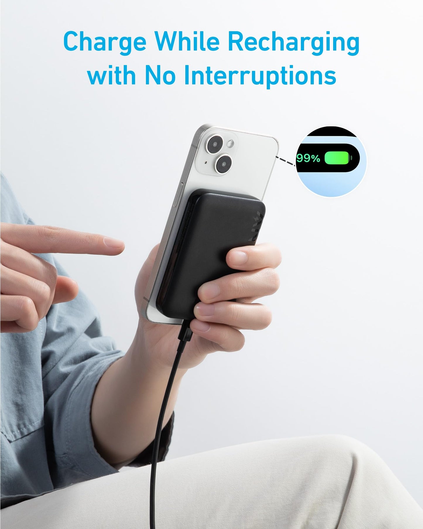 Anker 321 MagGo Battery (PowerCore Magnetic 5K)