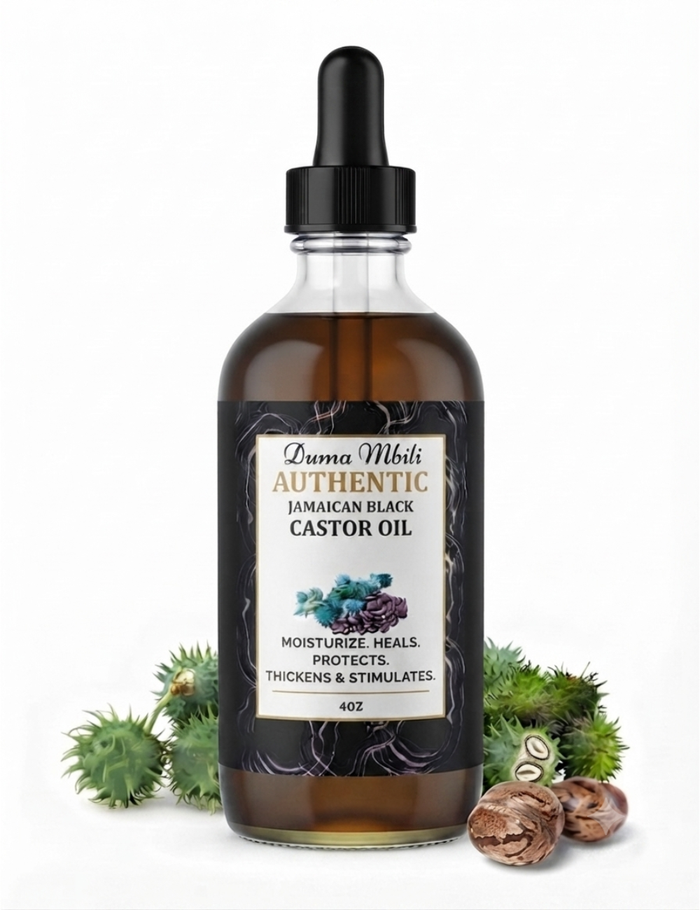 Unrefined Jamaican Black Castor Oil