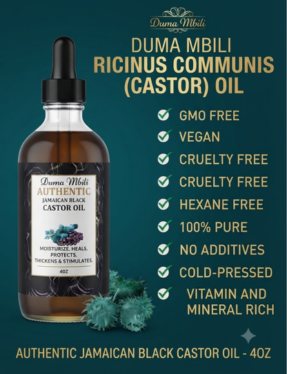 Unrefined Jamaican Black Castor Oil