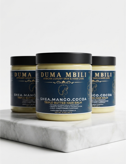 Duma Mbili Shea • Mango • Cocoa Triple-Butter Hair Balm