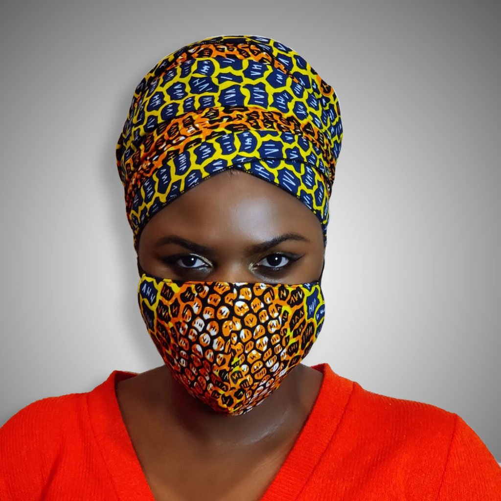 Duma Mbili African Print  Headwraps