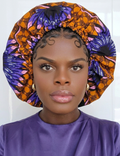 Duma Mbili Large Silk Lined Bonnet