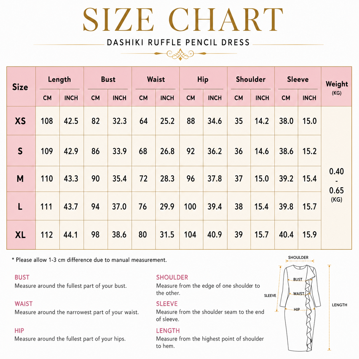 Duma Mbili Pattern Sequins Pencil Dress
