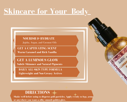 Tropical Mango Shimmer Body Oil