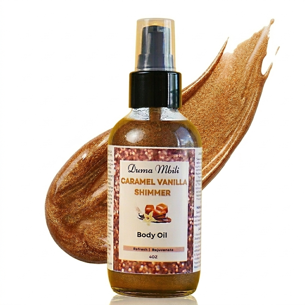 Caramel Vanilla Shimmer Body Oil